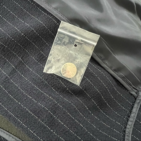 Tommy Hilfiger Navy Pinstripe Blazer - Picture 5 of 6